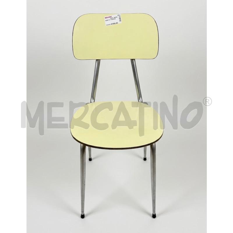 SEDIE PZ. 4 FORMICA | Mercatino dell'Usato Roma porta maggiore 1