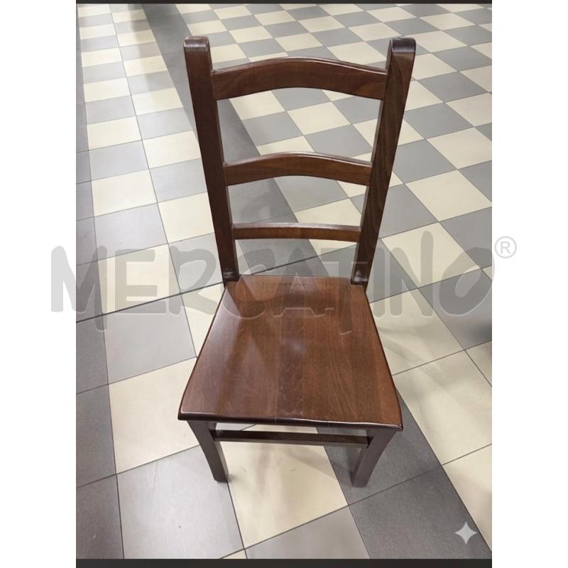 SEDIE PZ. 4 LEGNO | Mercatino dell'Usato Roma porta maggiore 1