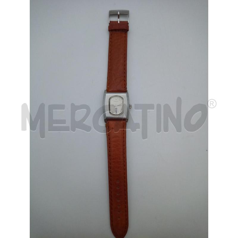 SEIKO OROLOGIO AUTOMATICO QUADRANTE ARGENTATO CINTURINO MARRONE PELLE VINTAGE | Mercatino dell'Usato Roma porta maggiore 1