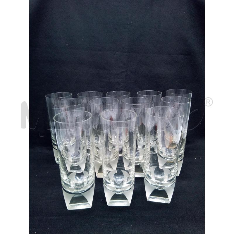 SET BICCHIERI CRISTALLO ROSENTHAL STUDIO LINE SKAL | Mercatino dell'Usato Roma porta maggiore 1