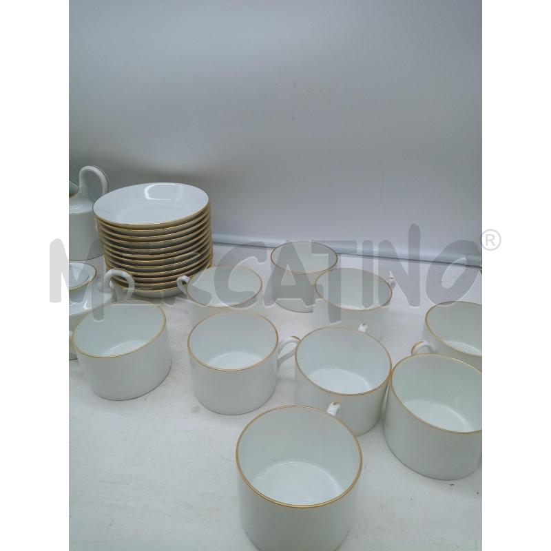 SET CAFFE PORCELLANA GINORI B ORO  | Mercatino dell'Usato Roma porta maggiore 2