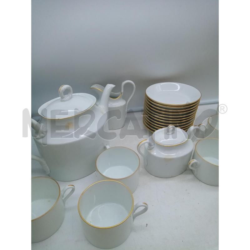 SET CAFFE PORCELLANA GINORI B ORO  | Mercatino dell'Usato Roma porta maggiore 3