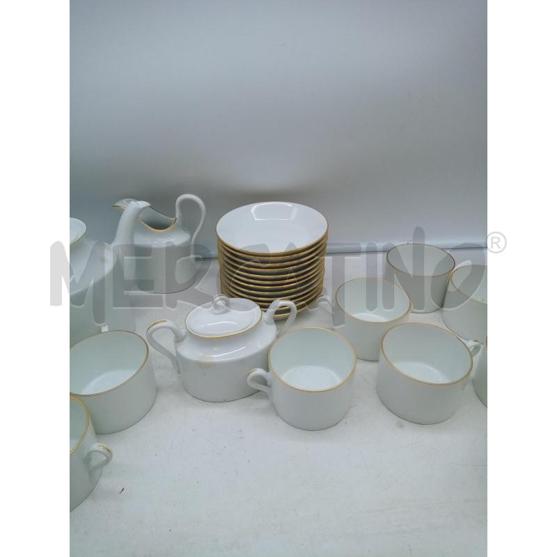 SET CAFFE PORCELLANA GINORI B ORO  | Mercatino dell'Usato Roma porta maggiore 4