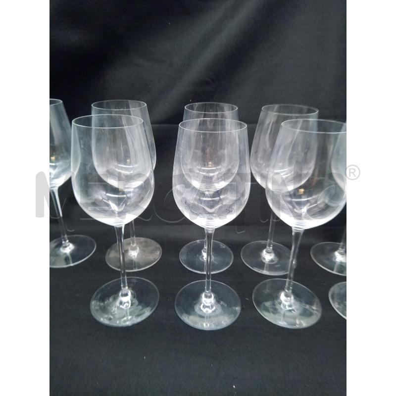 SET CALICI ACQUA CRISTALLO RIEDEL | Mercatino dell'Usato Roma porta maggiore 2