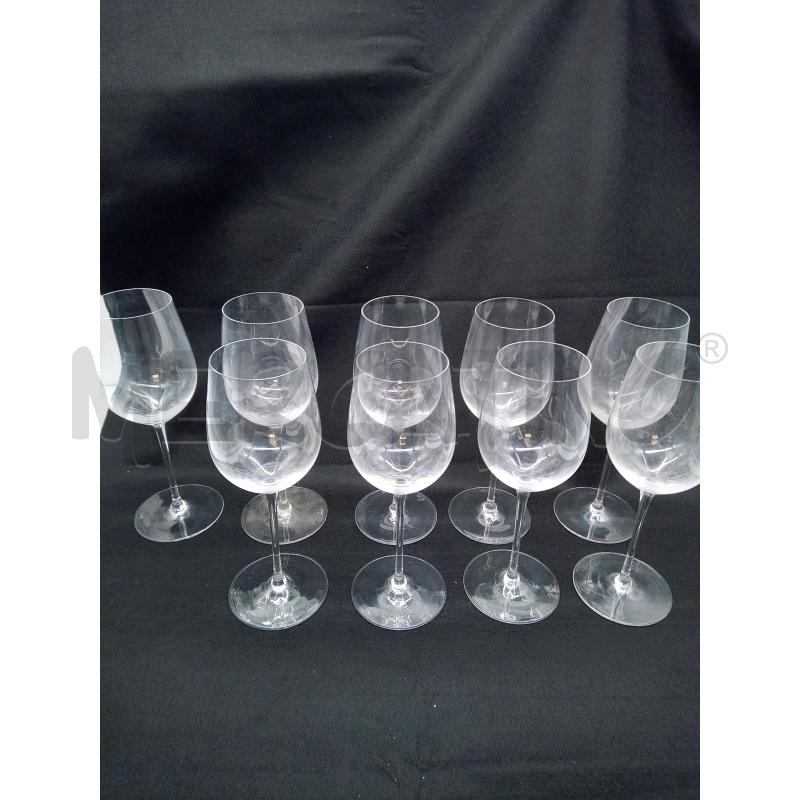 SET CALICI ACQUA CRISTALLO RIEDEL | Mercatino dell'Usato Roma porta maggiore 3