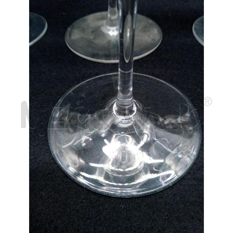 SET CALICI ACQUA CRISTALLO RIEDEL | Mercatino dell'Usato Roma porta maggiore 5
