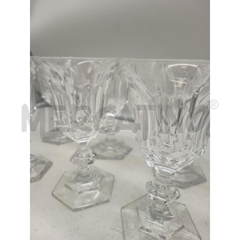 SET CALICI VINO VAL ST LAMBERT METTERNICH | Mercatino dell'Usato Roma porta maggiore 5
