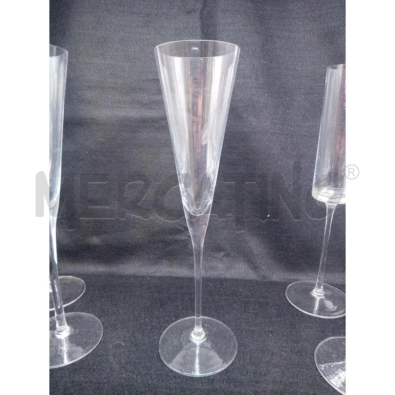 SET FLUTES POLS POTTEN CRISTALLO FORME DIVERSE | Mercatino dell'Usato Roma porta maggiore 4