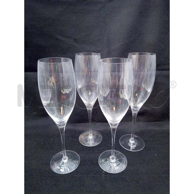 SET FLUT CRISTALLO RIEDEL | Mercatino dell'Usato Roma porta maggiore 1