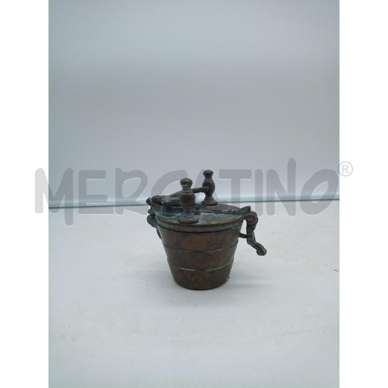 SET PESETTI BRONZO IN CONTENITORI | Mercatino dell'Usato Roma porta maggiore 5