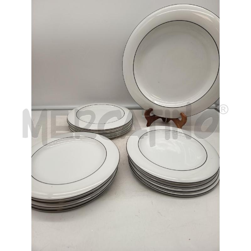 SET PIATTI DESSERT PORCELLANA RANMARU UFO JAPAN   | Mercatino dell'Usato Roma porta maggiore 2