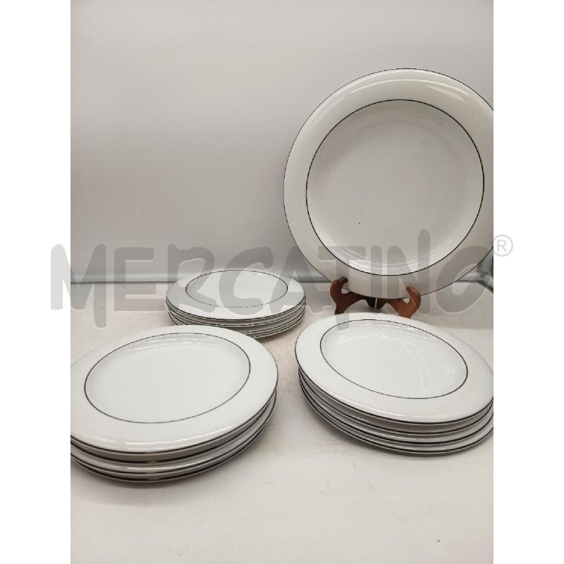 SET PIATTI DESSERT PORCELLANA RANMARU UFO JAPAN   | Mercatino dell'Usato Roma porta maggiore 4