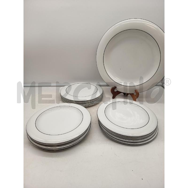 SET PIATTI DESSERT PORCELLANA RANMARU UFO JAPAN   | Mercatino dell'Usato Roma porta maggiore 5