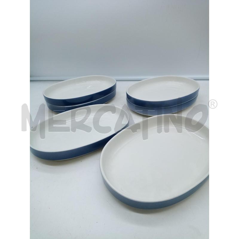 SET PIATTI OVALI GINORI COLONNA | Mercatino dell'Usato Roma porta maggiore 4
