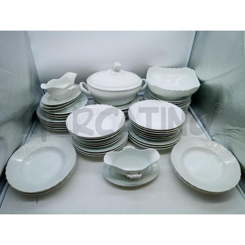 SET PIATTI PORCELLANA VECCHIO GINORI DA 12  | Mercatino dell'Usato Roma porta maggiore 1