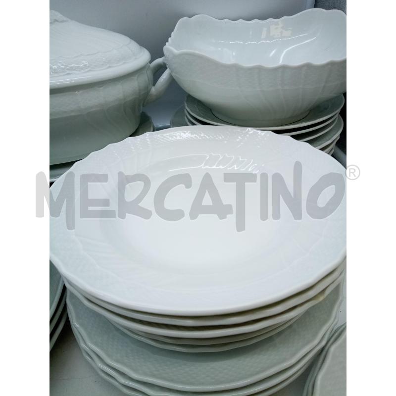 SET PIATTI PORCELLANA VECCHIO GINORI DA 12  | Mercatino dell'Usato Roma porta maggiore 3