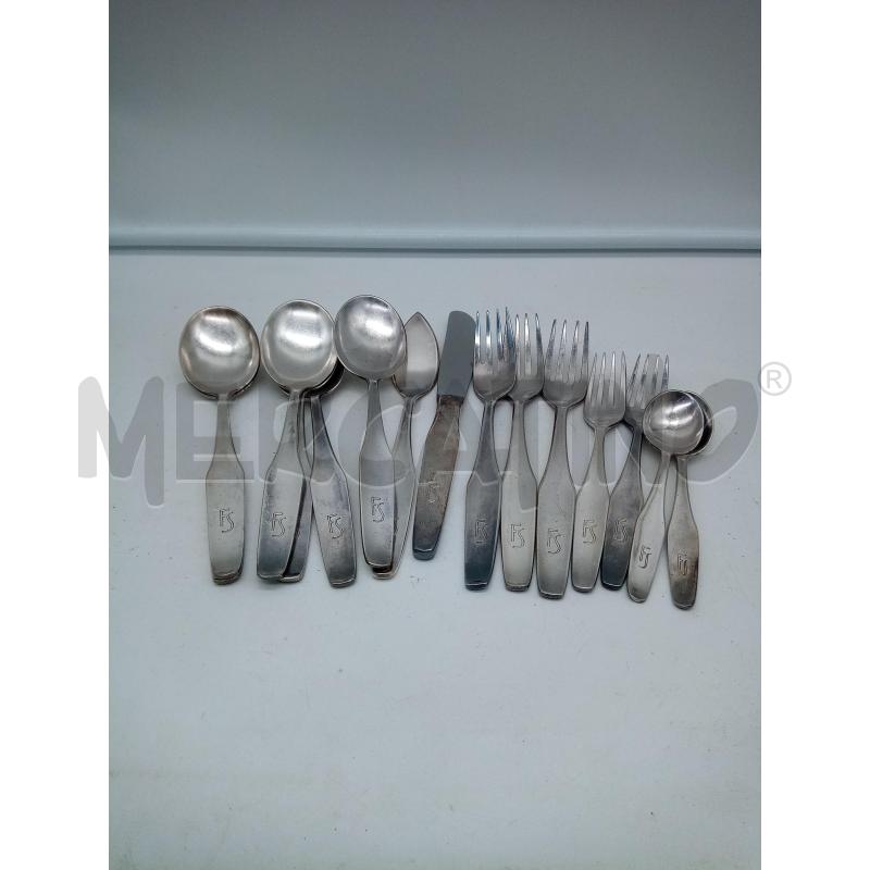 SET POSATE MET ARGENTATO CALDERONI FS  | Mercatino dell'Usato Roma porta maggiore 3