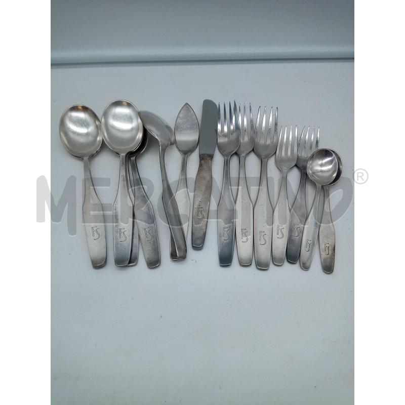 SET POSATE MET ARGENTATO CALDERONI FS  | Mercatino dell'Usato Roma porta maggiore 4