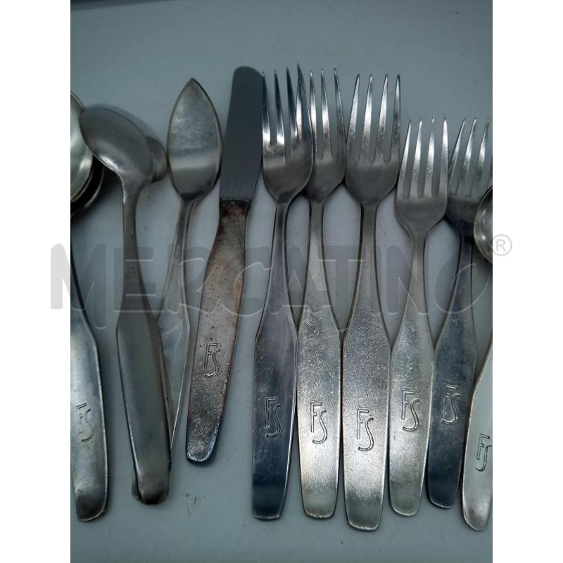 SET POSATE MET ARGENTATO CALDERONI FS  | Mercatino dell'Usato Roma porta maggiore 5