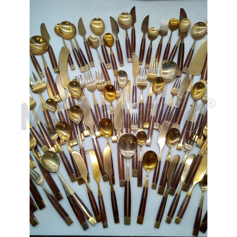 SET POSATE THAI LEGNO OTTONE | Mercatino dell'Usato Roma porta maggiore 1