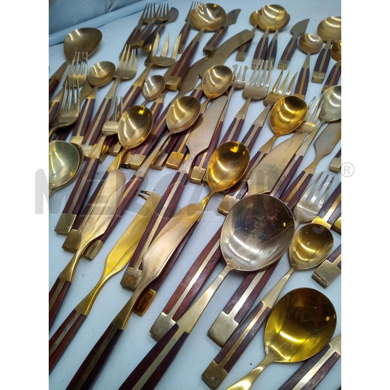 SET POSATE THAI LEGNO OTTONE | Mercatino dell'Usato Roma porta maggiore 3
