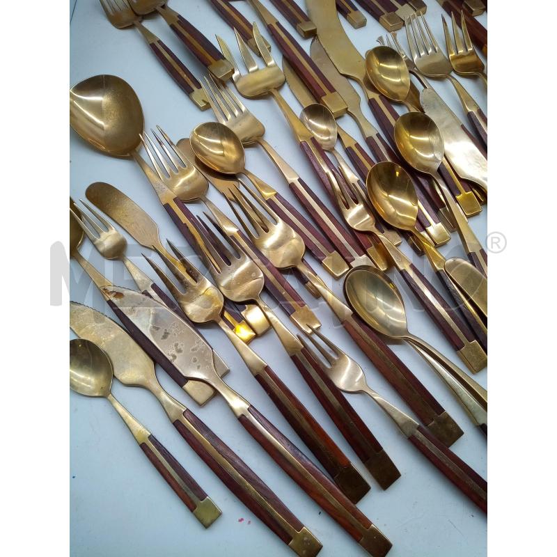 SET POSATE THAI LEGNO OTTONE | Mercatino dell'Usato Roma porta maggiore 4