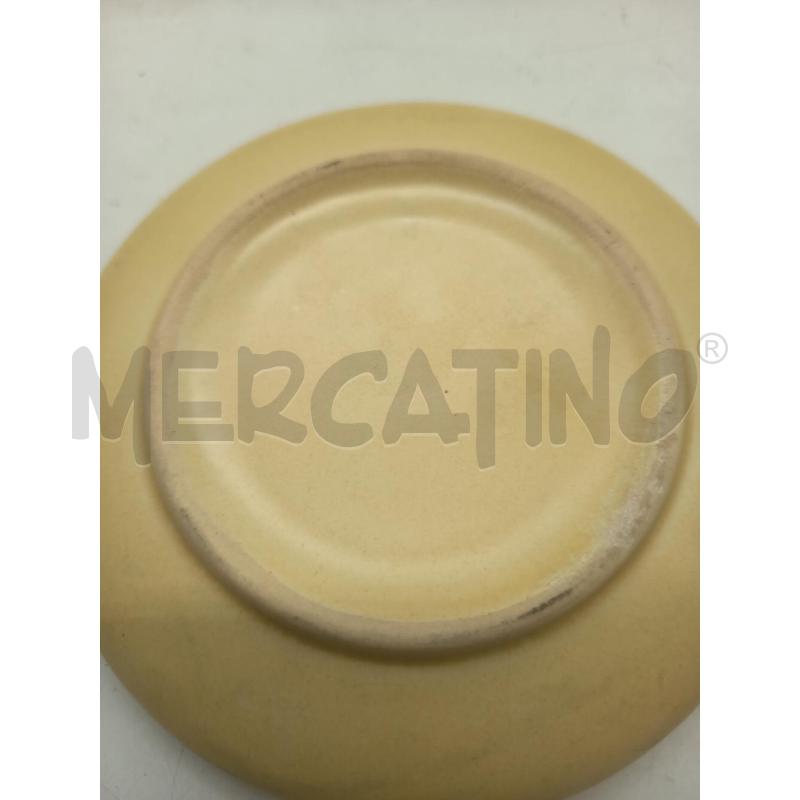 SET TAZZE CERAMICA FUTURISTA BEIGE COLATURE | Mercatino dell'Usato Roma porta maggiore 3