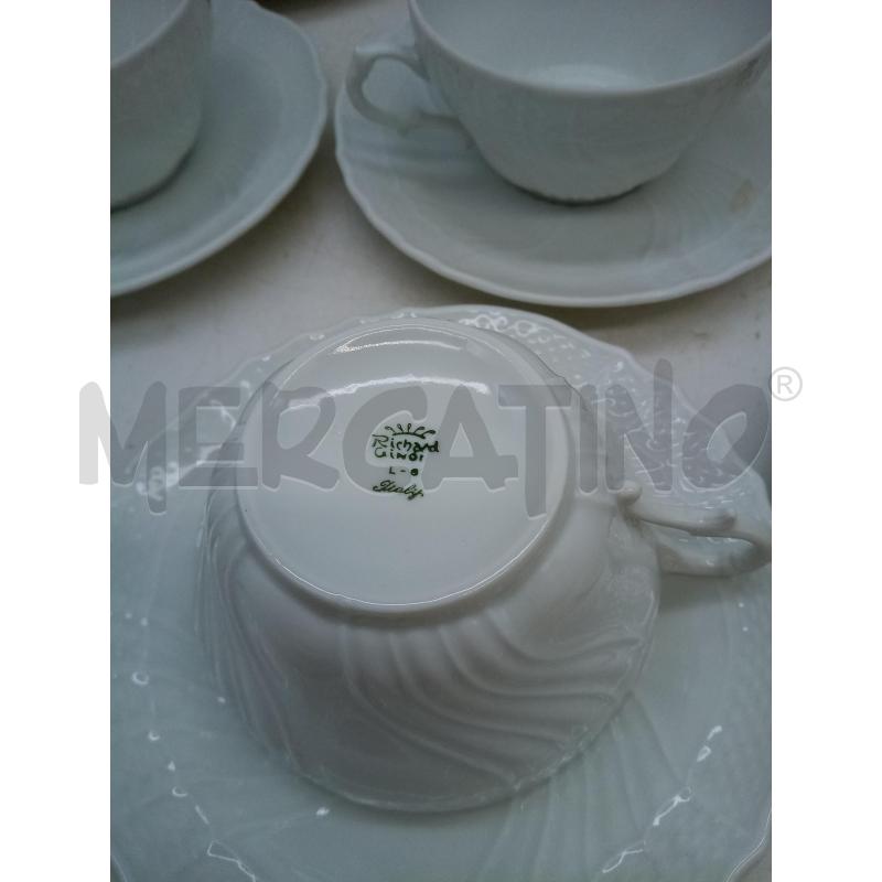 SET TAZZE DA THE PORC VECCHIO GINORI | Mercatino dell'Usato Roma porta maggiore 5