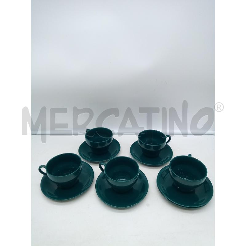 SET TAZZE JOHNSON BROTHERS VERDE BOSCO  | Mercatino dell'Usato Roma porta maggiore 1