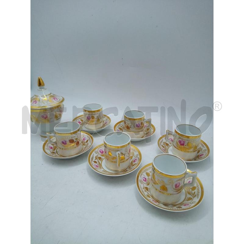 Bellissimo set vintage di 2 tazzine in ceramica esspreso.Vilage