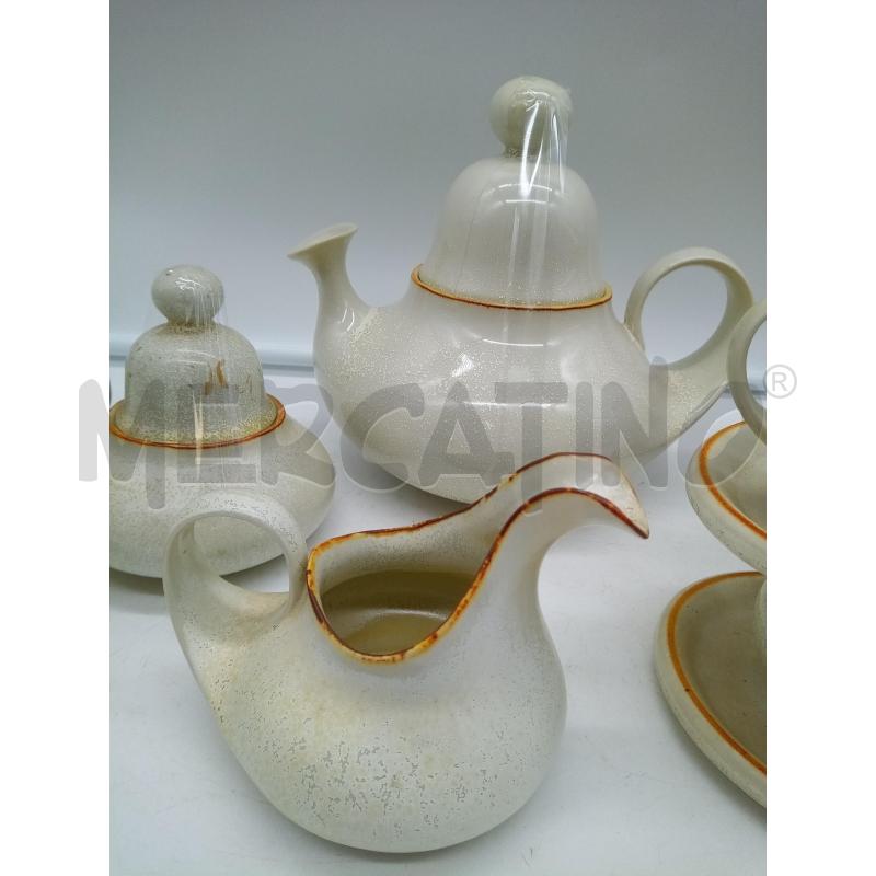 SET TAZZINE PORC MANCIOLI BEIGE B MARRONE | Mercatino dell'Usato Roma porta maggiore 2