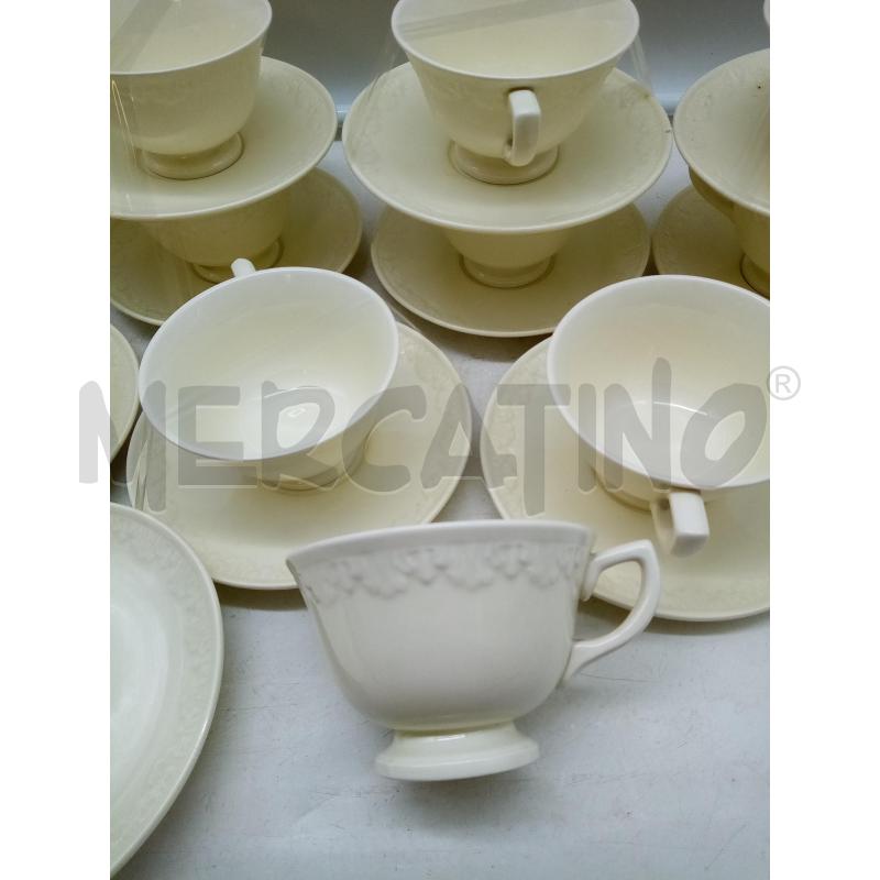 SET TAZZINE PORC WEDGWOOD OF ETRURIA BARLASTON  | Mercatino dell'Usato Roma porta maggiore 2