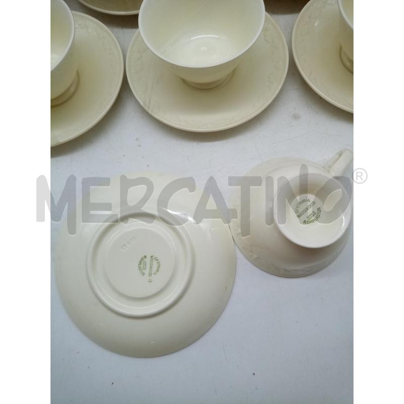 SET TAZZINE PORC WEDGWOOD OF ETRURIA BARLASTON  | Mercatino dell'Usato Roma porta maggiore 3