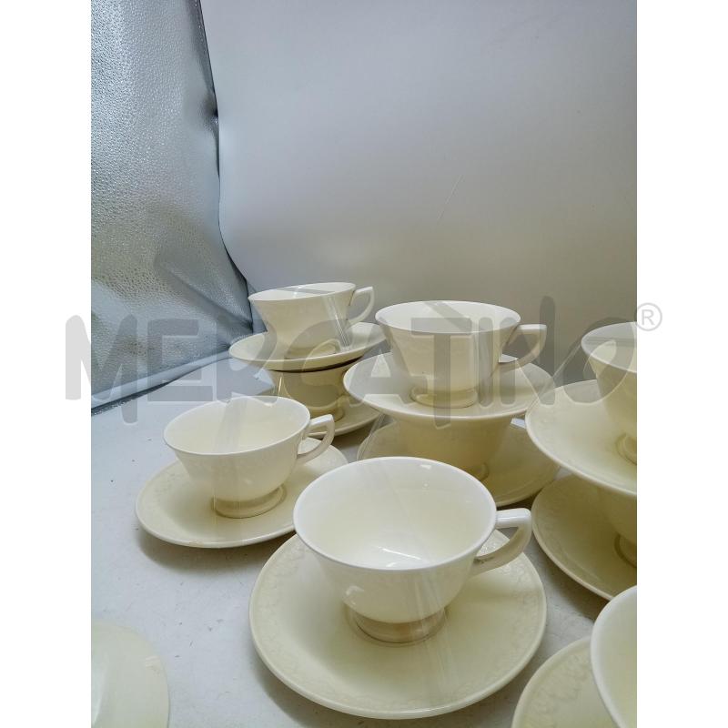 SET TAZZINE PORC WEDGWOOD OF ETRURIA BARLASTON  | Mercatino dell'Usato Roma porta maggiore 4