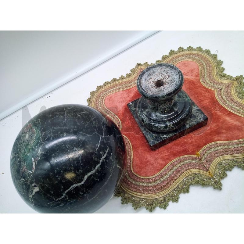 SFERA MARMO NERO | Mercatino dell'Usato Roma porta maggiore 3