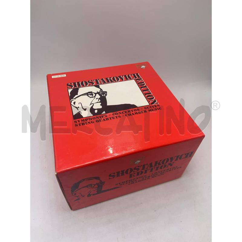 SHOSTAKOVICH EDITION - 27 CD BOX  | Mercatino dell'Usato Roma porta maggiore 1