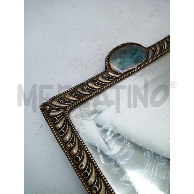 SPECCHIETTO RETT CORNICE MET ARG SBALZO DIFETTI | Mercatino dell'Usato Roma porta maggiore 3
