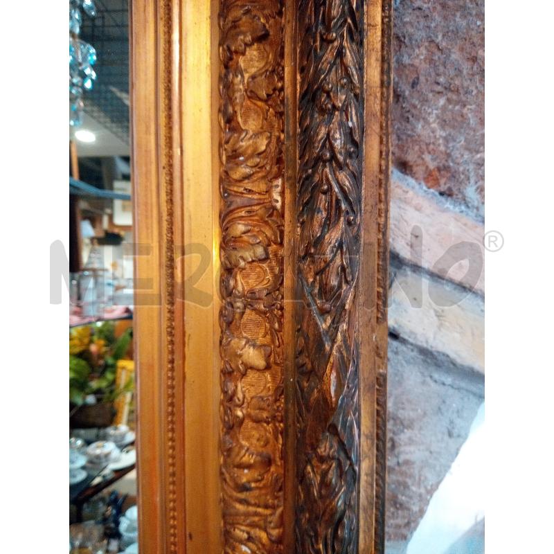 SPECCHIO 120X166 CORNICE PASTIGLIA DORATA | Mercatino dell'Usato Roma porta maggiore 5