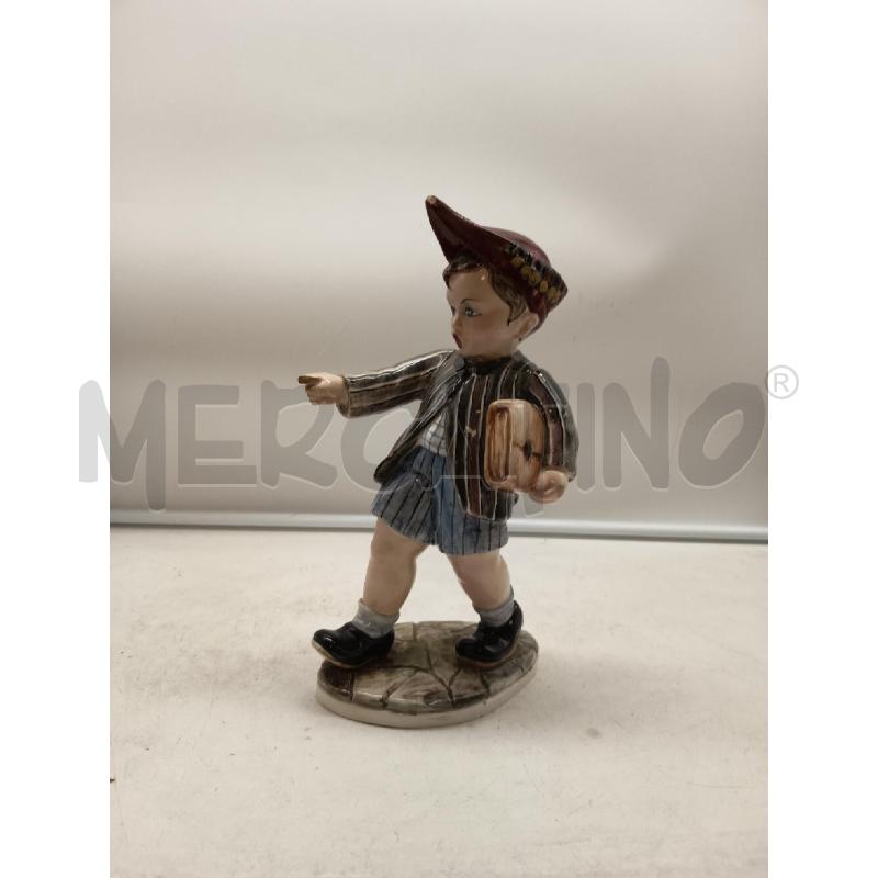 STATUINA CERAMICA BIMBO CON CARTELLA DIFETTI | Mercatino dell'Usato Roma porta maggiore 2
