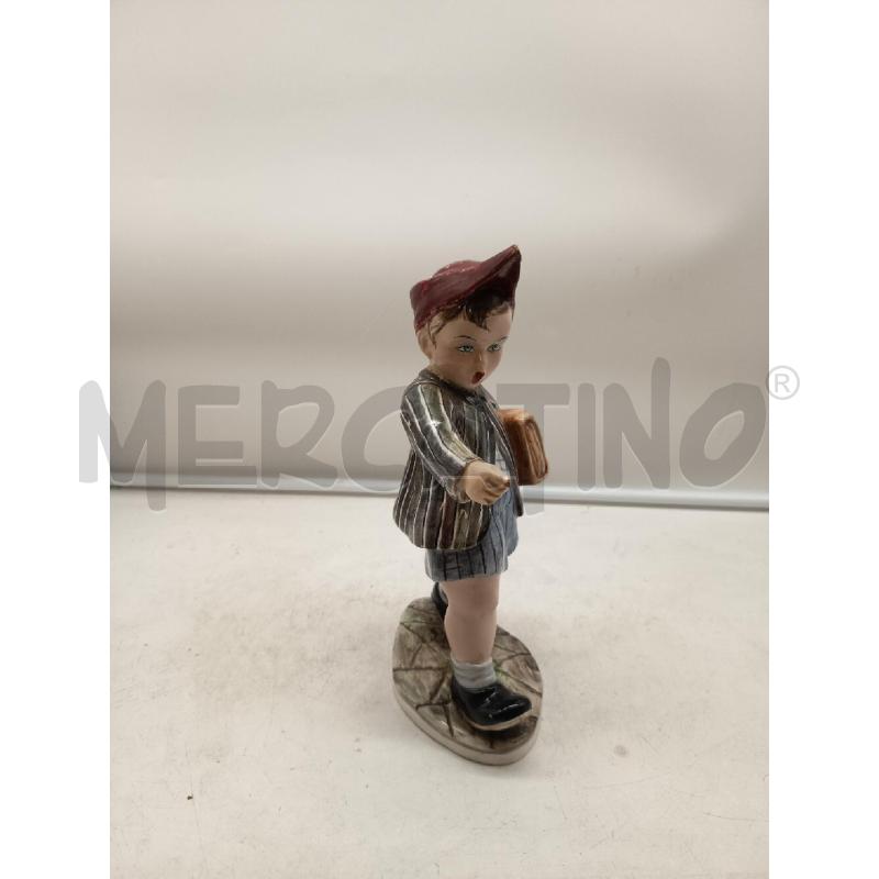 STATUINA CERAMICA BIMBO CON CARTELLA DIFETTI | Mercatino dell'Usato Roma porta maggiore 3