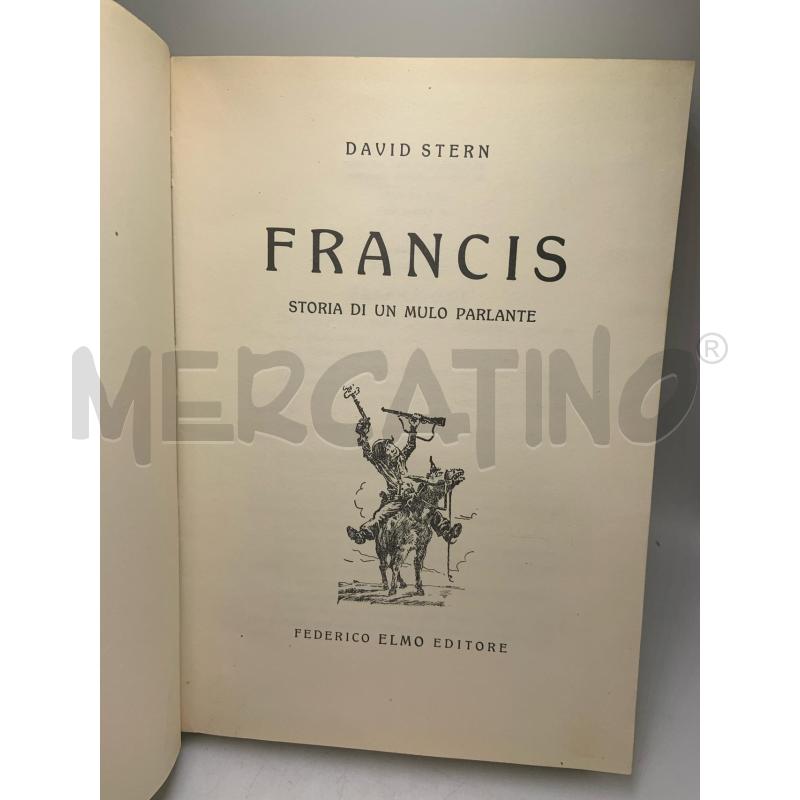 STERN - FRANCIS 1953 | Mercatino dell'Usato Roma porta maggiore 2