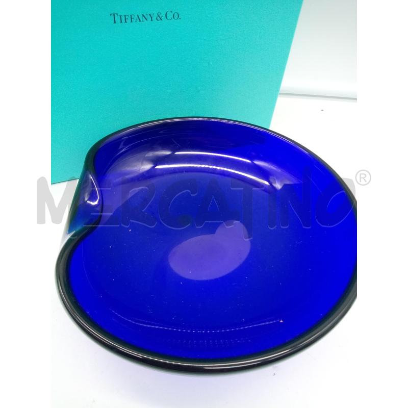 SVUOTA TASCHE VETRO BLU TIFFANY | Mercatino dell'Usato Roma porta maggiore 2