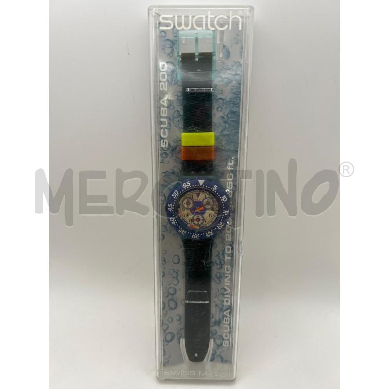 SWATCH ORLOGIO SCUBA 200 656FT. | Mercatino dell'Usato Roma porta maggiore 1