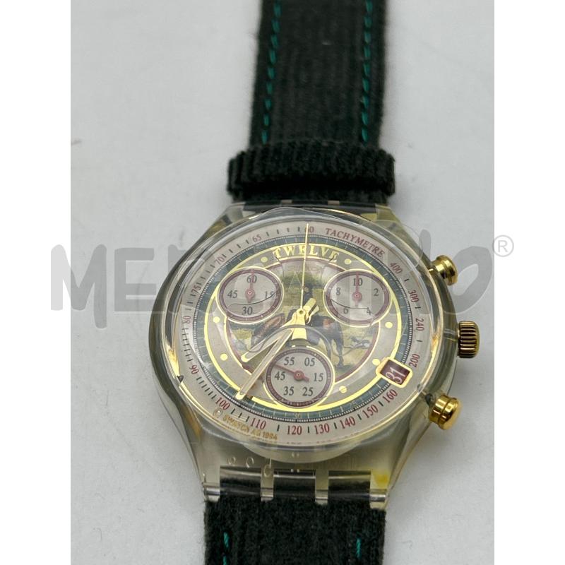 SWATCH OROLOGIO CHRONO TWELVE | Mercatino dell'Usato Roma porta maggiore 5