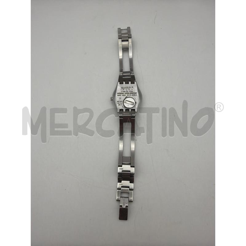 SWATCH OROLOGIO DA POLSO IRONY LADY ACCIAIO QUADRANTE BEIGE | Mercatino dell'Usato Roma porta maggiore 2