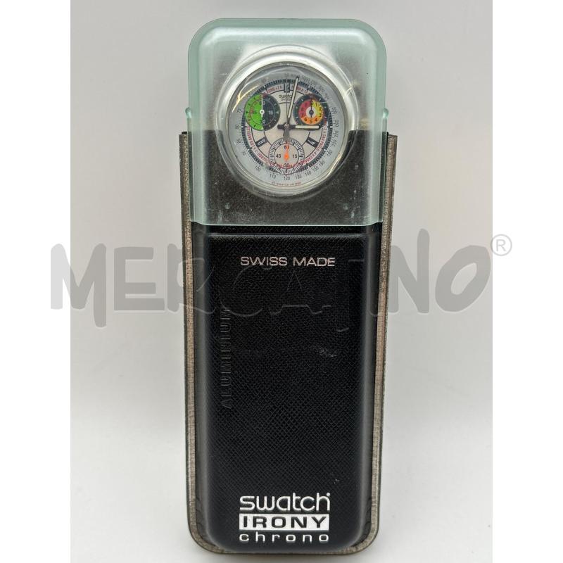 SWATCH OROLOGIO IRONY CHRONO CINTURINO BLU | Mercatino dell'Usato Roma porta maggiore 1