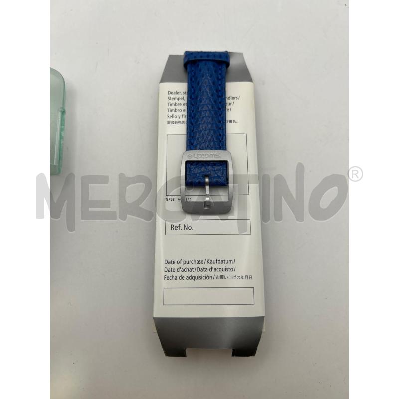 SWATCH OROLOGIO IRONY CHRONO CINTURINO BLU | Mercatino dell'Usato Roma porta maggiore 4