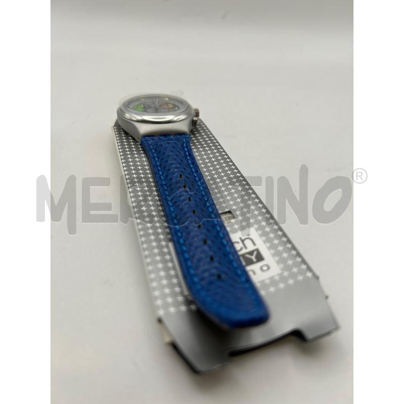 SWATCH OROLOGIO IRONY CHRONO CINTURINO BLU | Mercatino dell'Usato Roma porta maggiore 5
