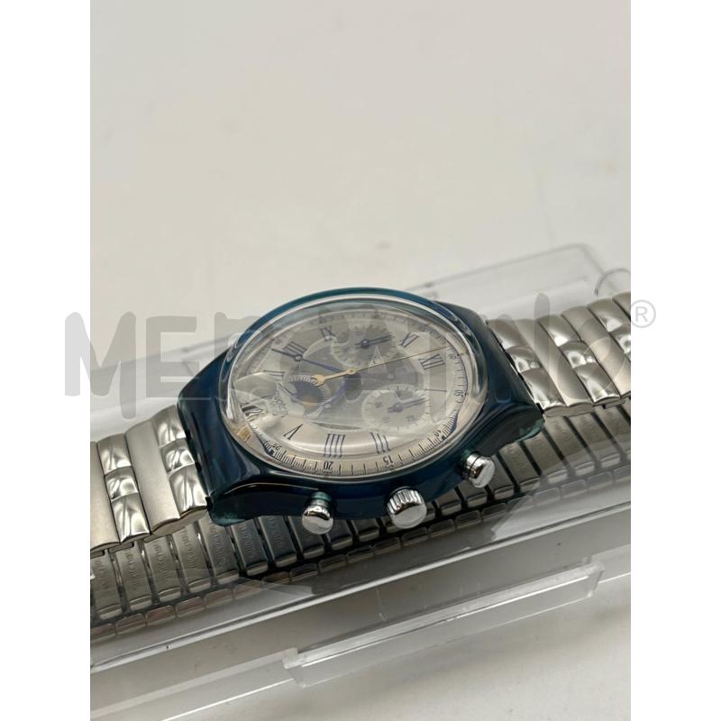 SWATCH OROLOGIO MOON DATE CINTURINO ELASTICO | Mercatino dell'Usato Roma porta maggiore 5