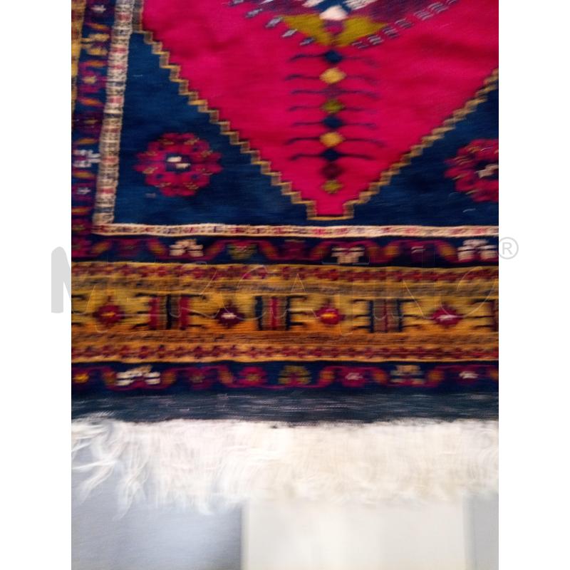 TAPPETO 122X173 CAUCASICO GEOMETRICO ESAGONO ROSSO | Mercatino dell'Usato Roma porta maggiore 4